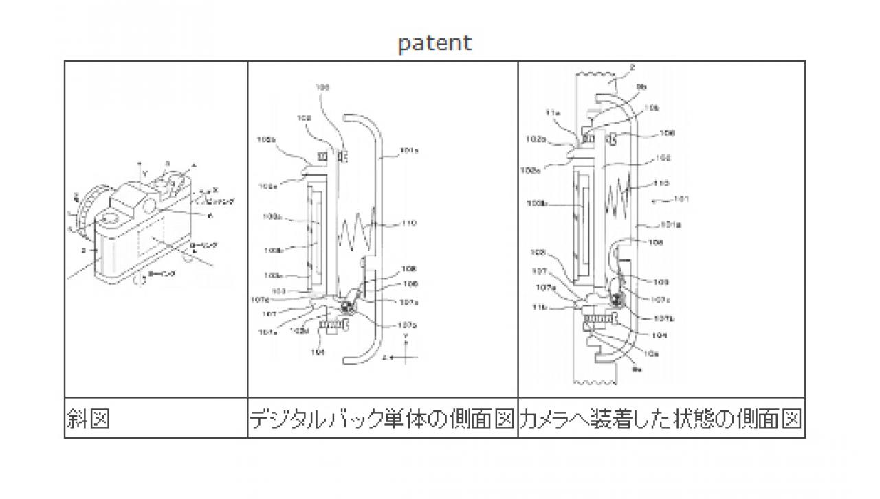 [26/12/2012] Nikon-Patent: Digitale Kamerarückwand für analoge Spiegel-Reflex-Kameras