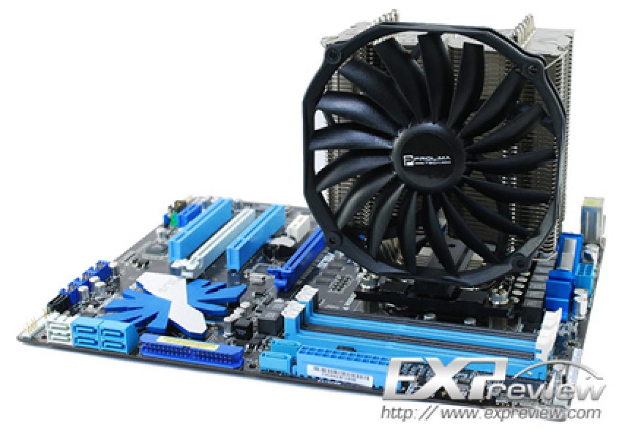 [10/12/2012] Prolimatech präsentiert mit dem PT14015 neuen, besonders flachen Lüfter (3)