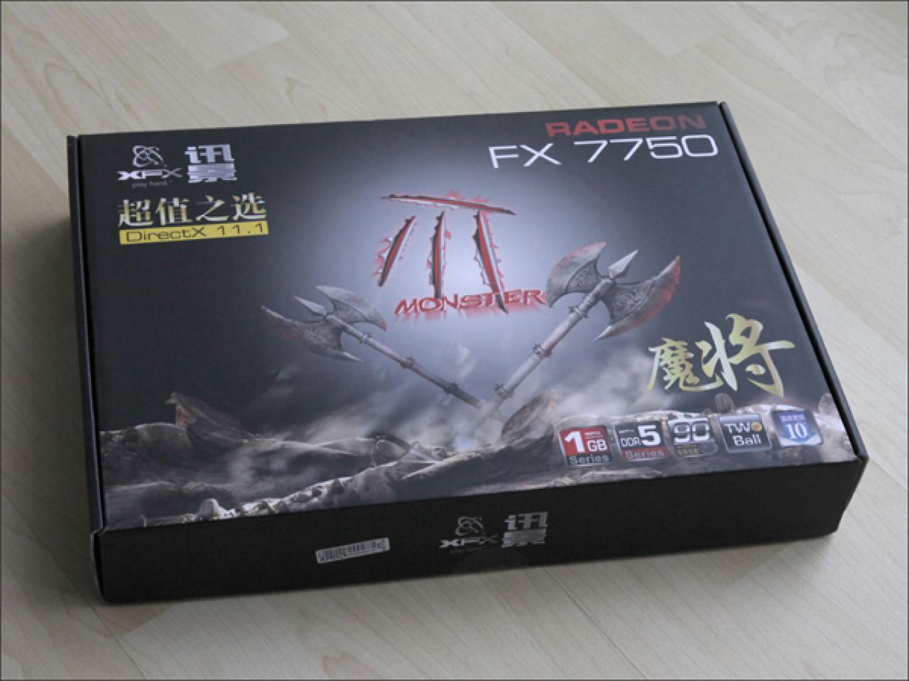 [29/01/2013] XFX präsentiert Radeon FX 7750 Monster (2)