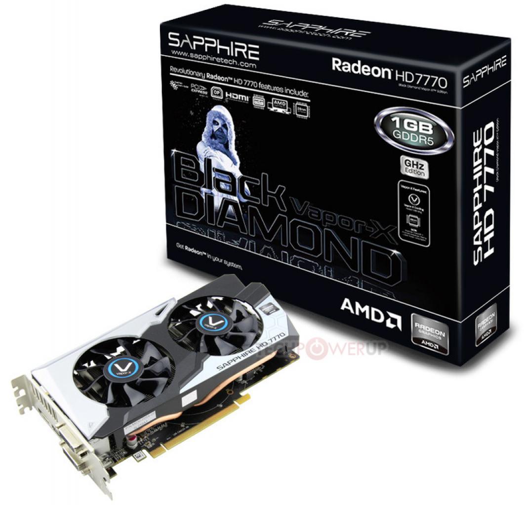 [21/01/2013] Sapphire HD 7770 Vapor-X Black Diamond enthüllt (2)