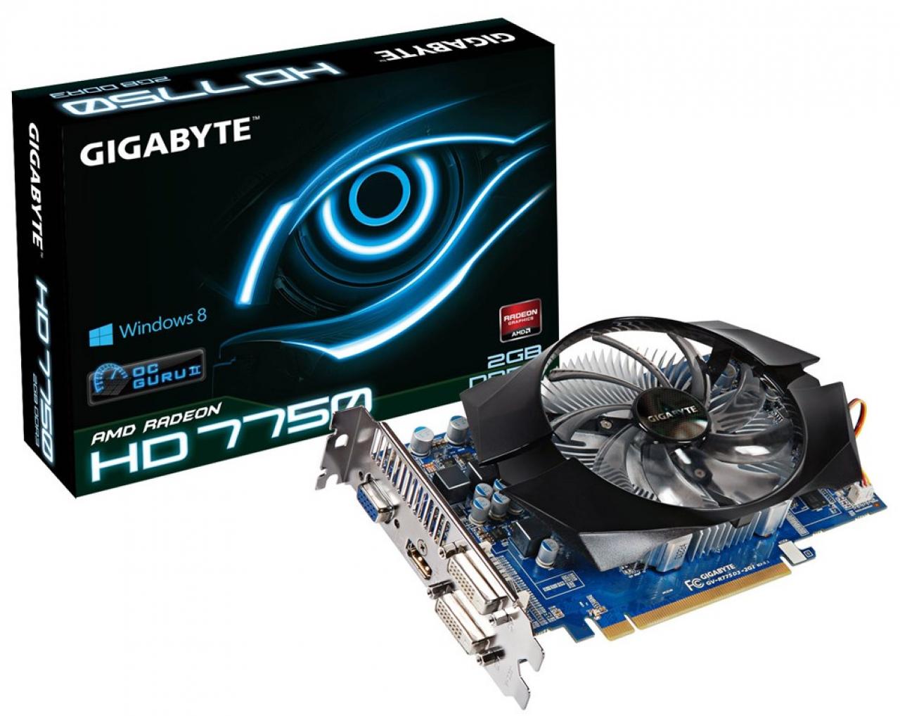 [28/01/2013] Gigabyte präsentiert Radeon HD 7750 mit zwei GiByte GDDR3-Speicher