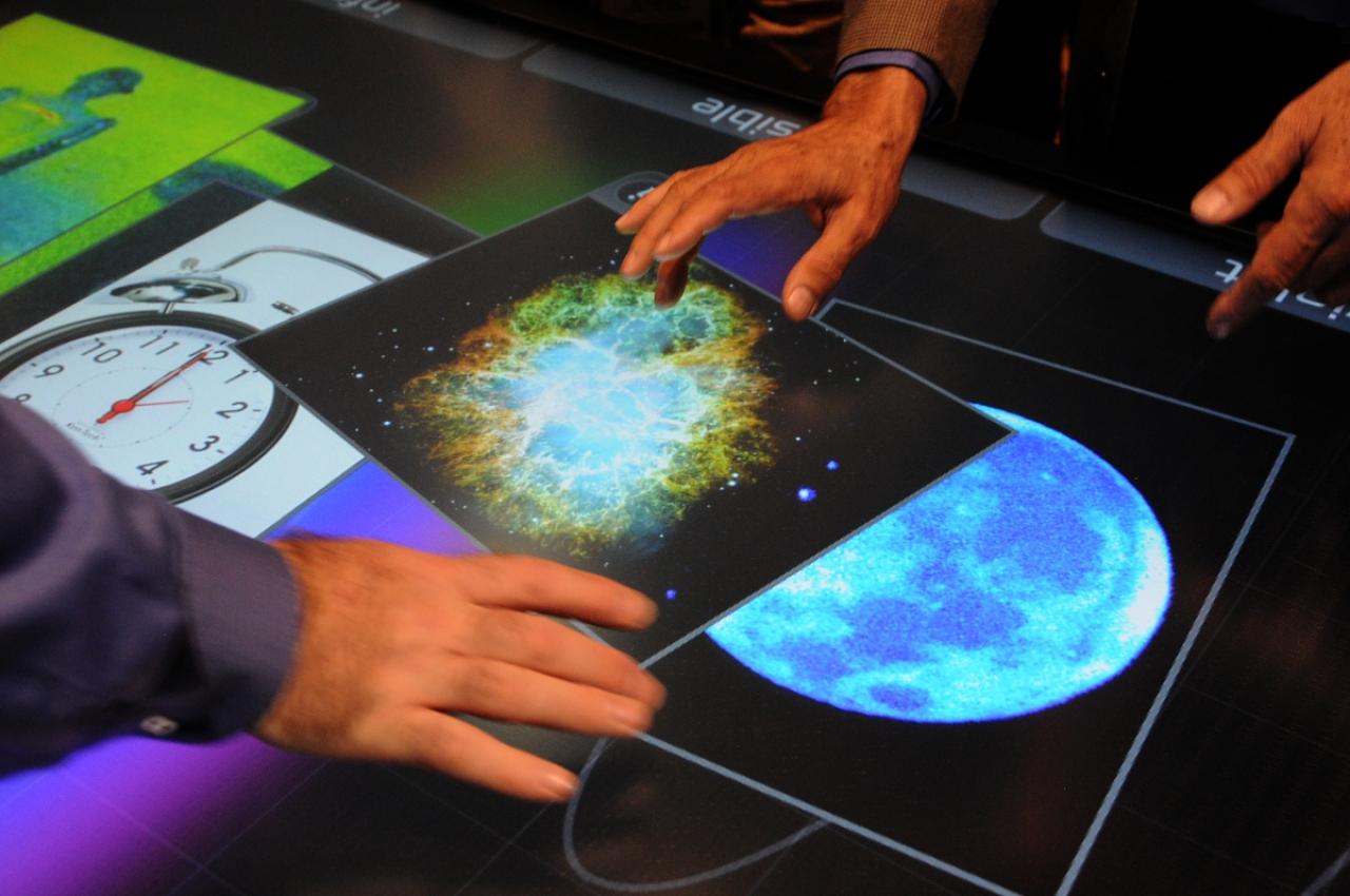 [07/01/2013] CES: 3M präsentiert Touch-Tisch mit 84 Zoll Bildschirmdiagonale und 4K-Auflösung (3)