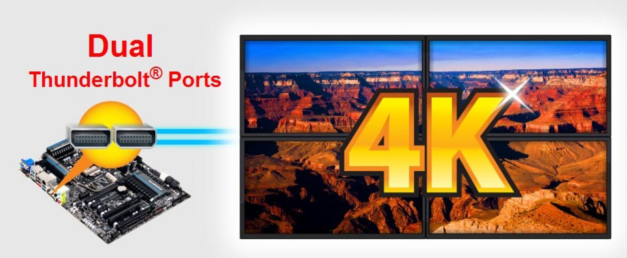[08/01/2013] Gigabyte zeigt 4K-Darstellung auf vier Displays mit zwei Thunderbolt-Ports (3)