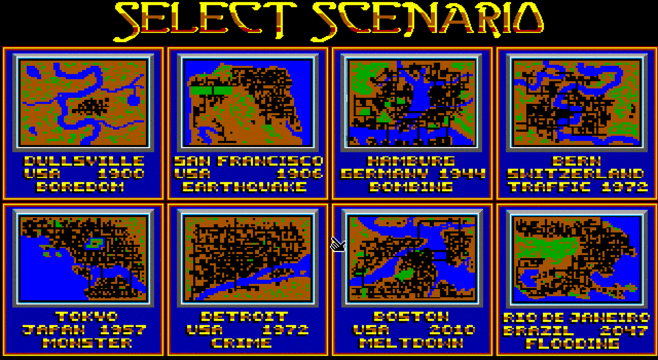 [16/01/2013] SimCity (1989)