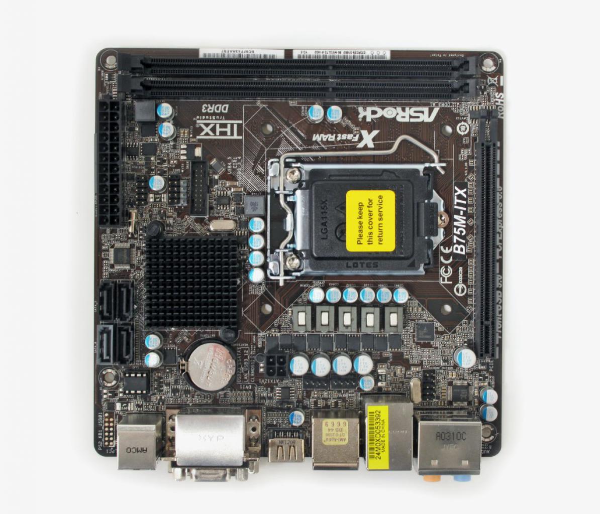 [07/01/2013] Asrock B75M ITX