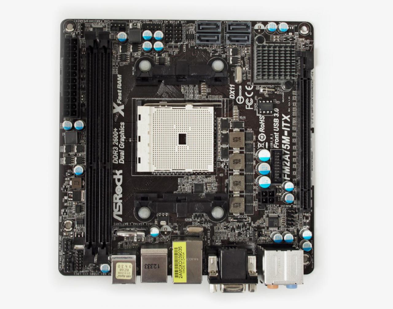 [07/01/2013] Asrock FM2A75M ITX