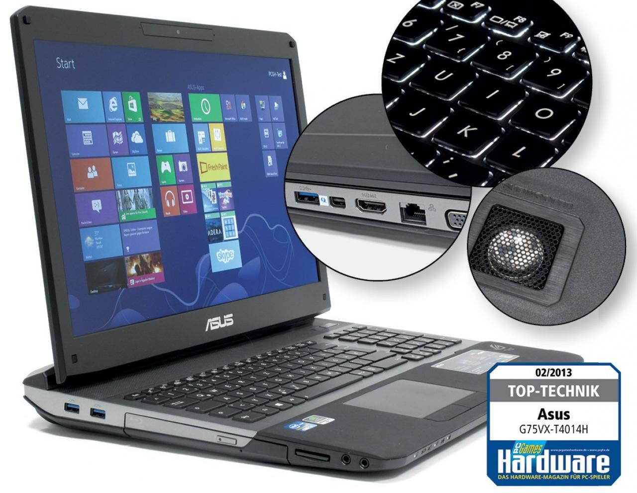 [02/01/2013] Asus G75VX: Aufmacher