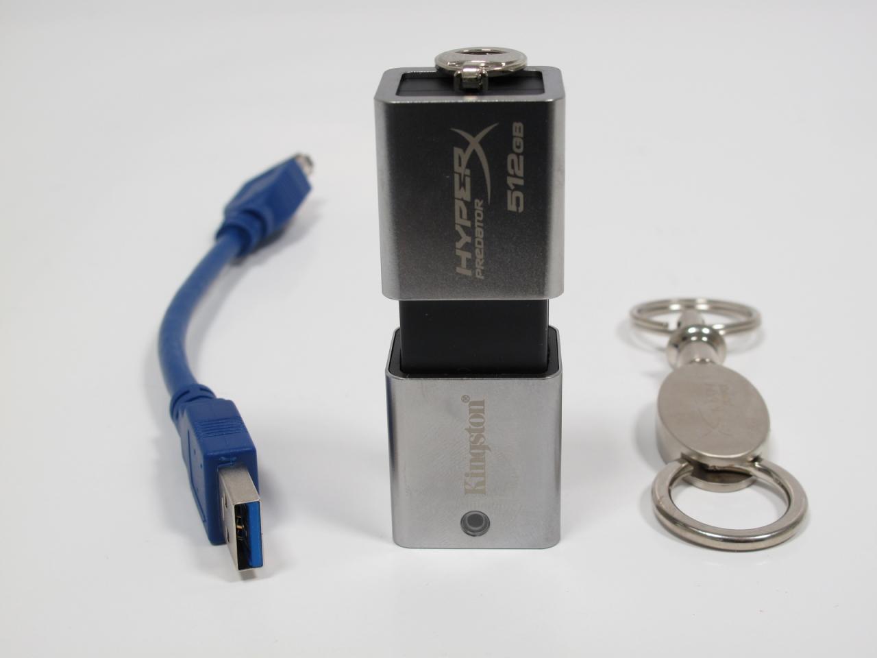[29/01/2013] Kingston Data Traveler Hyperx Predator mit 512 GB - Der USB-3.0-Speichergigant im Leistungs-Check. (1)