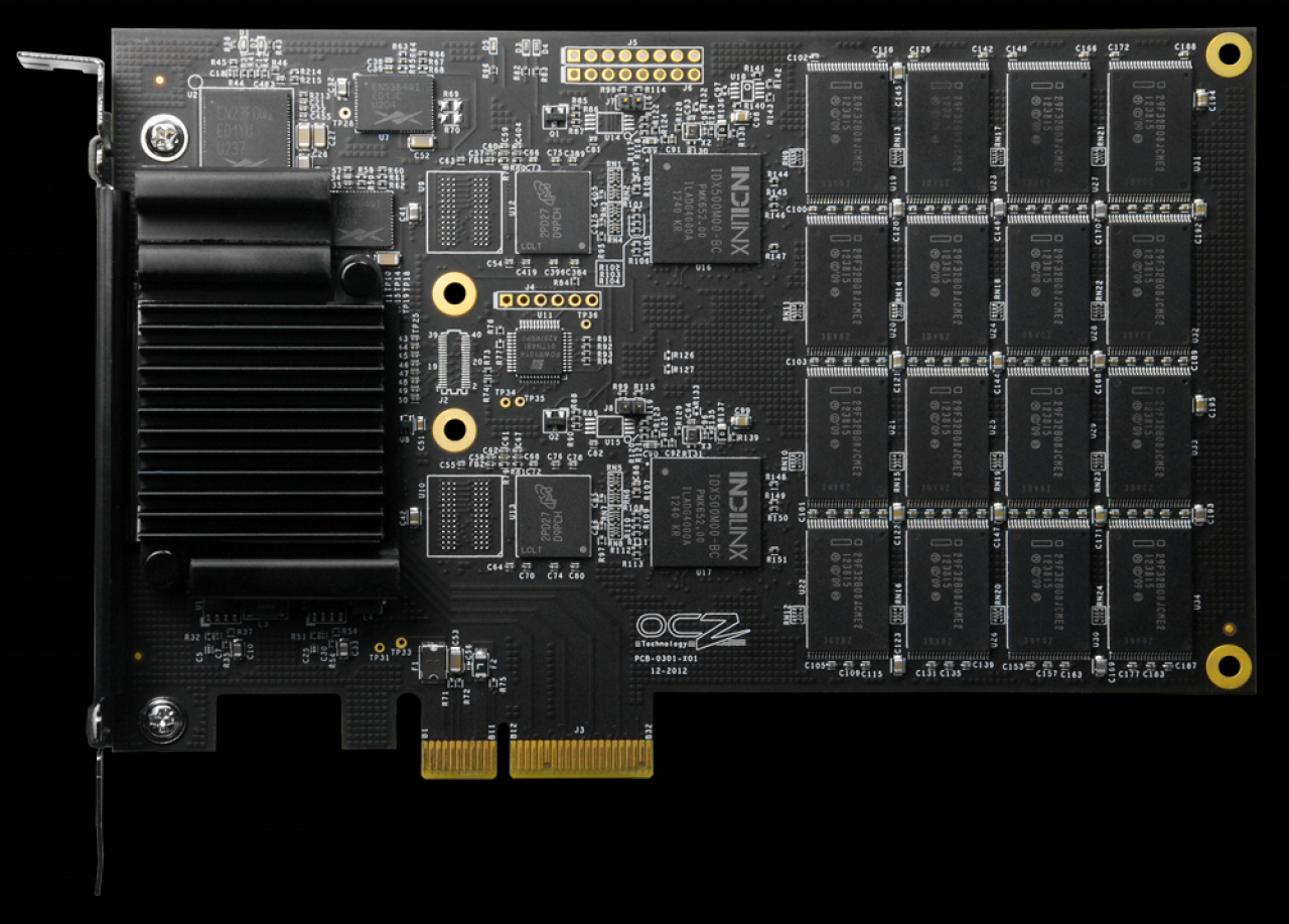 [09/01/2013] CZ präsentiert neue Vector-SSD mit PCI-E - Vorstellung auf der CES - Update: OCZ zeigt Bilder und nennt Specs (2)