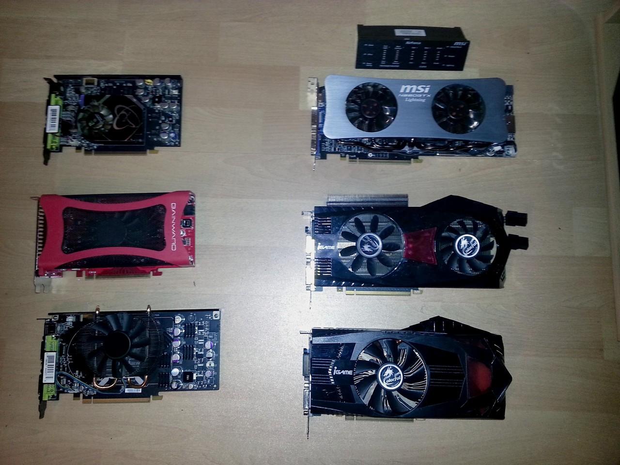 [25/01/2013] Update vom 26.01. mit modifizierten Prototypen, nackten GPUs und Retro-Schätzen (26)