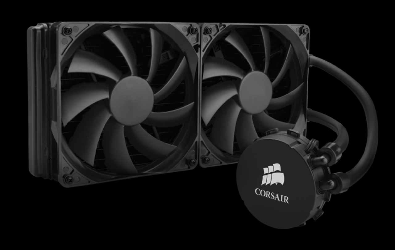 [18/01/2013] Corsair H90 und H110: All-in-One-Wasserkühler mit 140- und 240-Millimeter-Radiator (4)