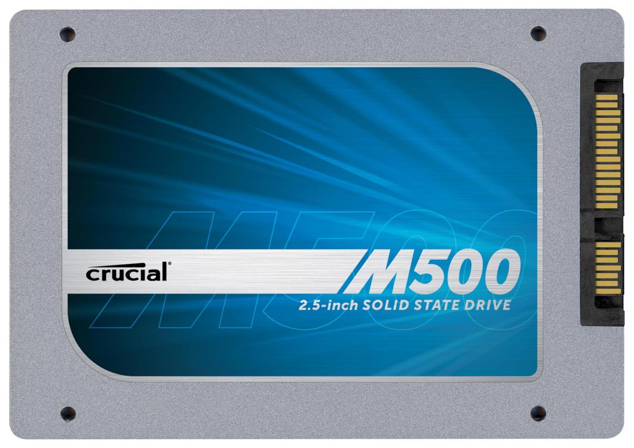 [11/01/2013] Crucial M500: SSD-Serie mit Kapazitäten von bis zu 960 GByte - Preis: 550 Euro (2)