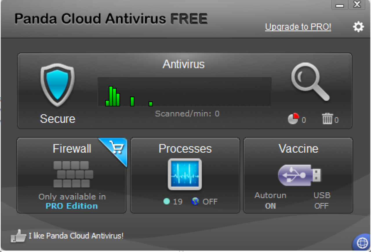 [14/01/2013] Consumer Platz 16: Panda Cloud Antivirus FREE 2.0 - Schutz: 4,0; Reparatur: 4,0 Benutzung: 5,0; Gesamt: 13,0; Zertifikat: Ja