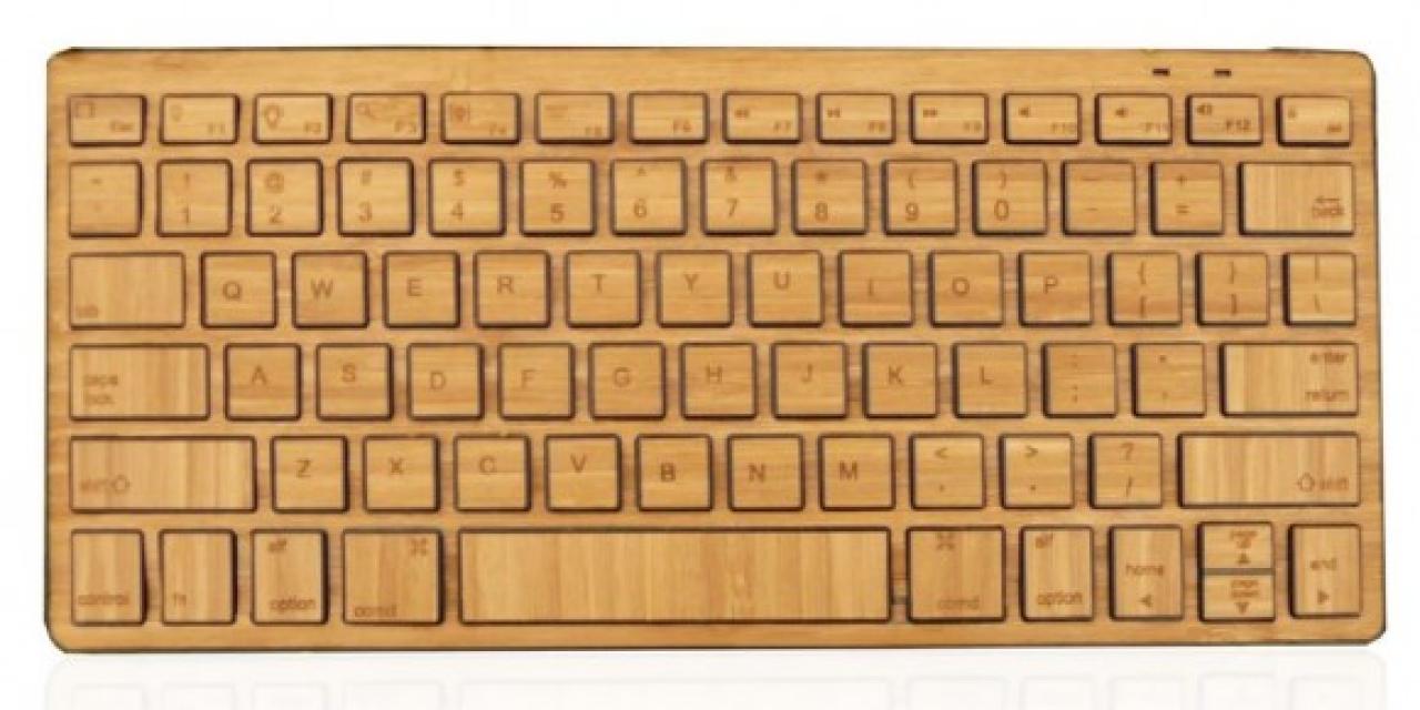 [05/01/2013] Impecca Bambus-Tastatur
