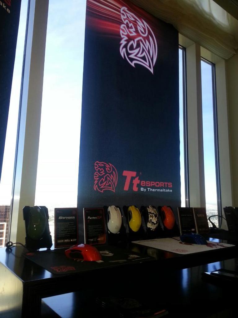 [08/01/2013] Thermaltake präsentiert Peripherie auf der CES: Mäuse, mechanische Tastaturen und Headsets (1)