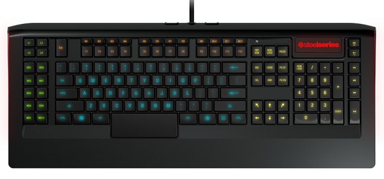 [07/01/2013] CES: Steelseries präsentiert mit Apex und Apex RAW neue Gaming-Tastaturen - im Bild: Steelseries Apex