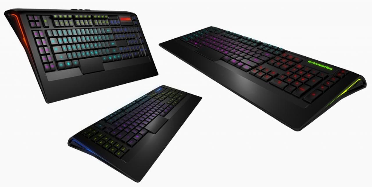[07/01/2013] CES: Steelseries präsentiert mit Apex und Apex RAW neue Gaming-Tastaturen - im Bild: Steelseries Apex