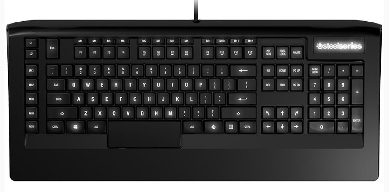 [07/01/2013] CES: Steelseries präsentiert mit Apex und Apex RAW neue Gaming-Tastaturen - im Bild: Steelseries Apex RAW