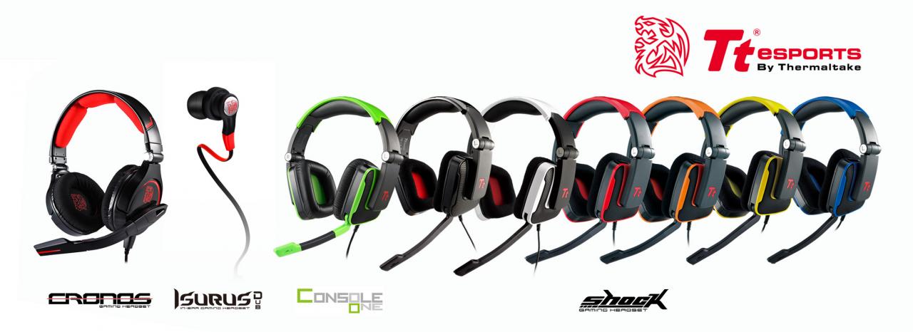 [08/01/2013] Thermaltake präsentiert Peripherie auf der CES: Mäuse, mechanische Tastaturen und Headsets (3)