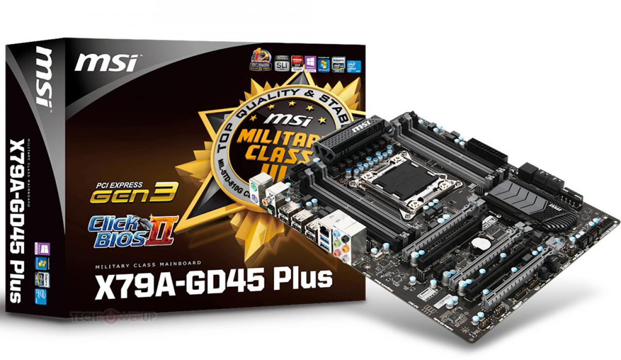 [22/02/2013] MSI X79A-GD45 Plus: Neues LGA-2011-Mainboard für rund 180 Euro (3)