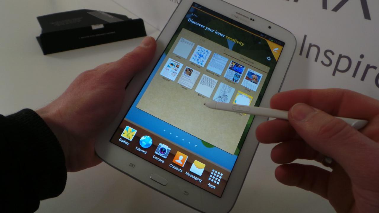 [25/02/2013] Samsung Note 8.0: Hands-on-Test des Rivalen zu iPad Mini und Nexus 7 (4)
