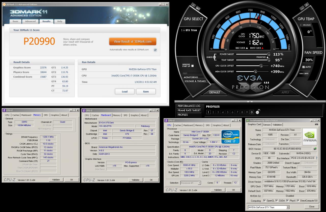 [22/02/2013] 3D-Mark-Advanced-Benchmark Geforce Titan - System 1