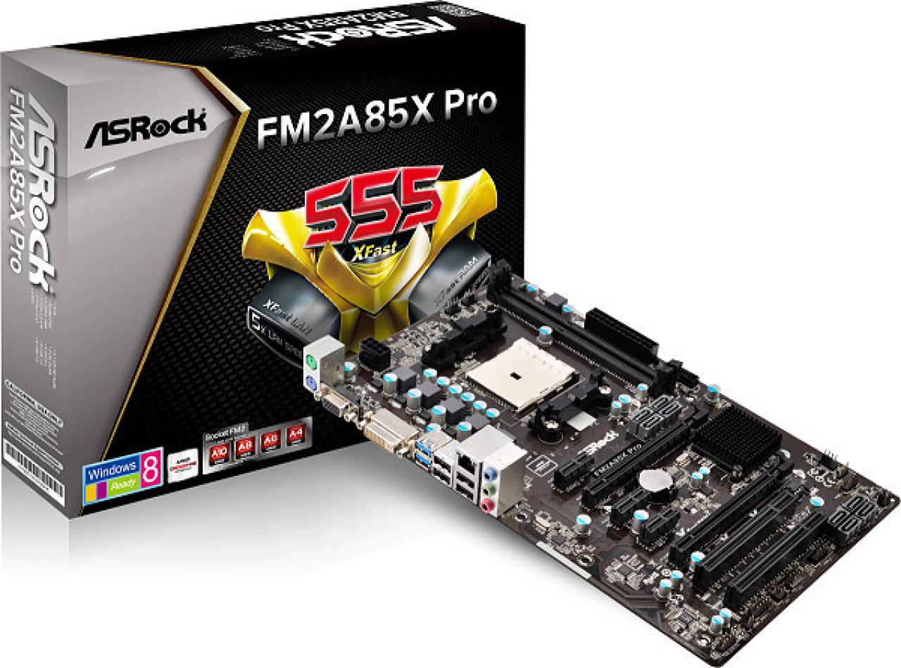 [01/02/2013] Asrock präsentiert FM2-Boards FM2A85X Pro und FM2A85X-ITX (2)
