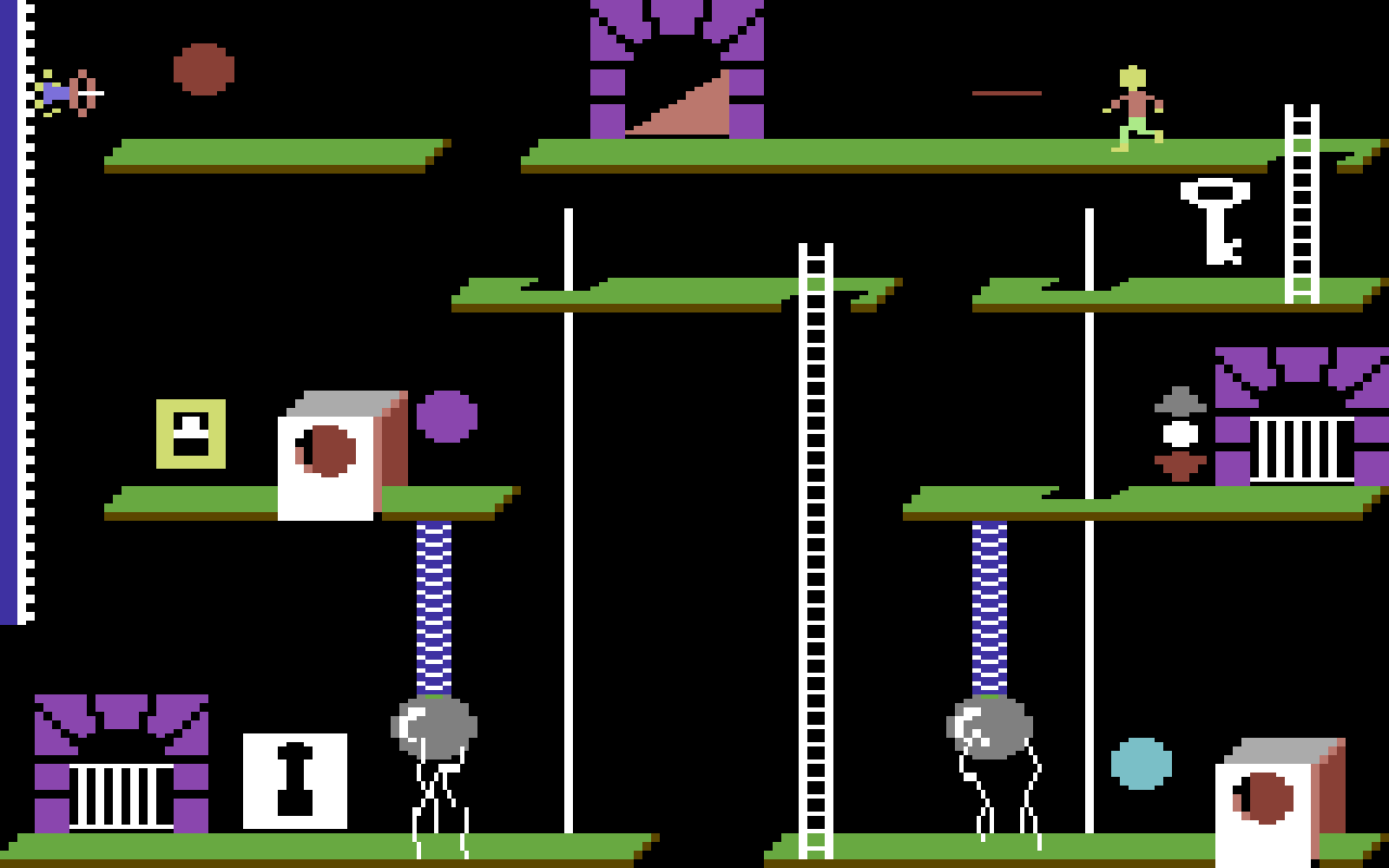 [18/02/2013] The castles of Dr. Creep: Für viele ein unbeschriebenes Blatt, könnten einige Spieler zumindest den Spielansatz dieser 1984 erschienenen Perle kennen. Zusammen mit einem Freund müssen Sie hier Rätsel und Puzzle lösen, um in den nächsten Level oder Raum zu kommen - nur die Portal-Gun fehlt hier noch. (lokal: 2)