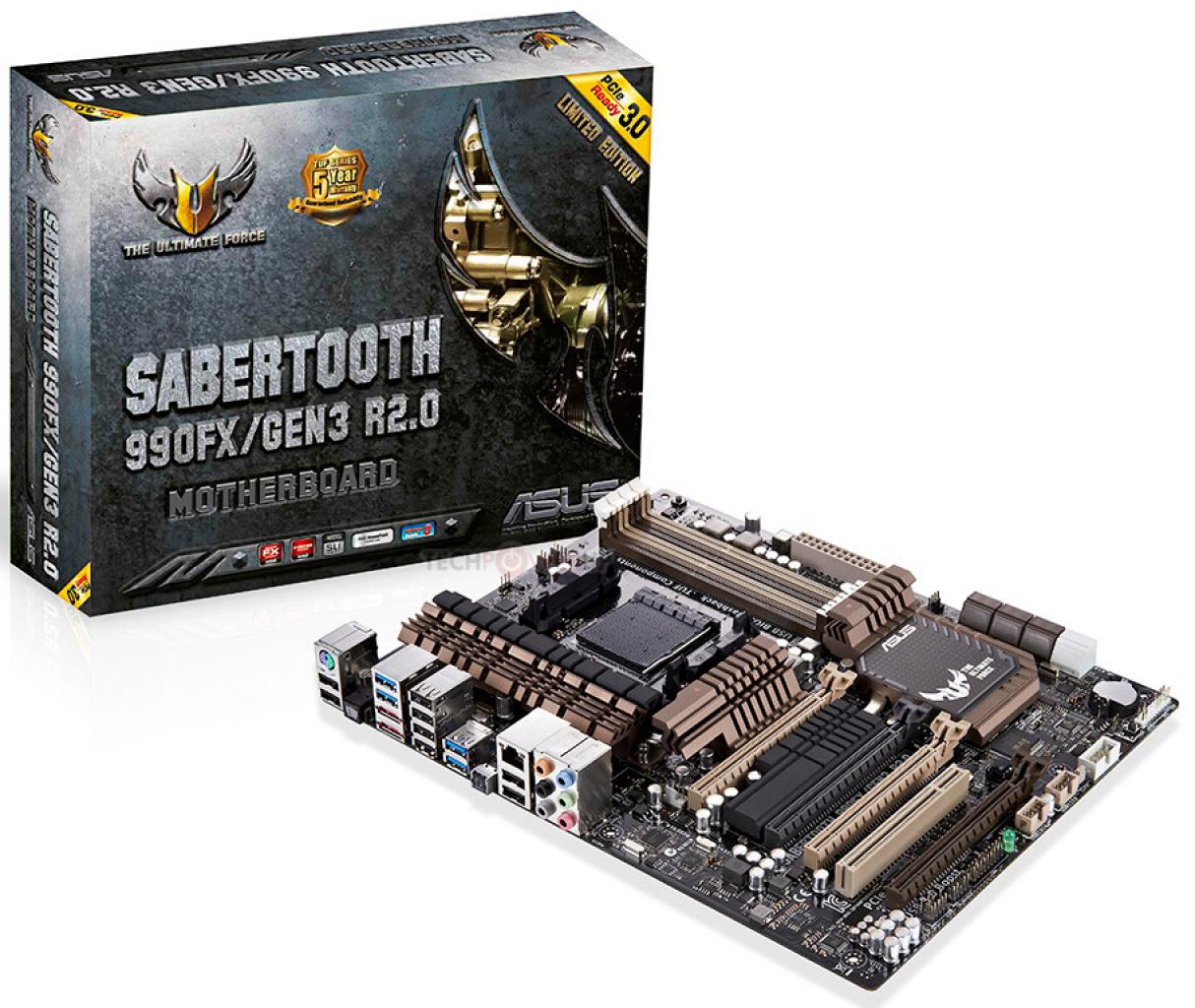 [18/02/2013] Asus Sabertooth 990FX/GEN 3.0 R2.0 offiziell vorgestellt - Details zu Release und Preis (4)