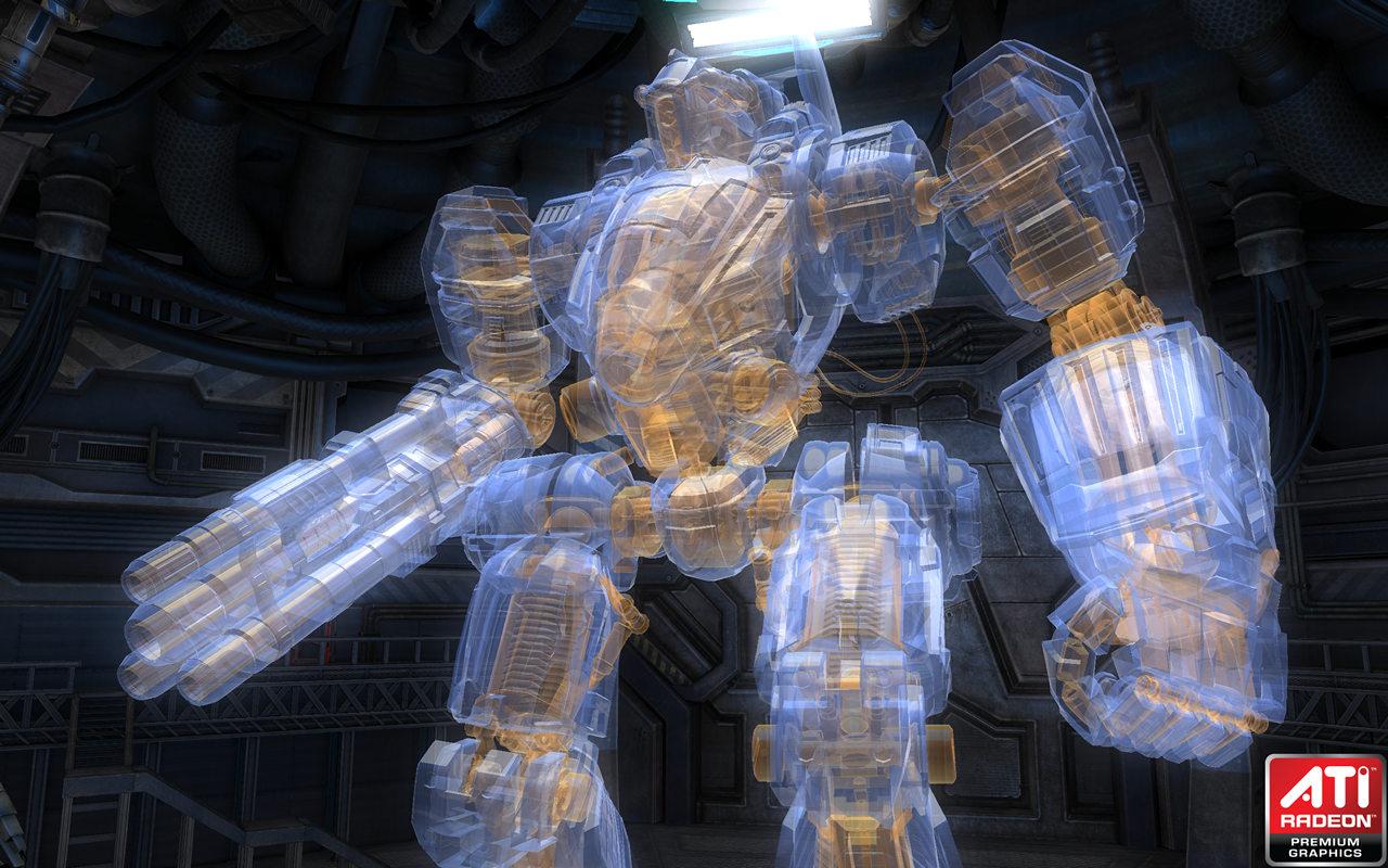 [27/02/2013] AMD Techdemo Mecha Order Independent Transparency 1 