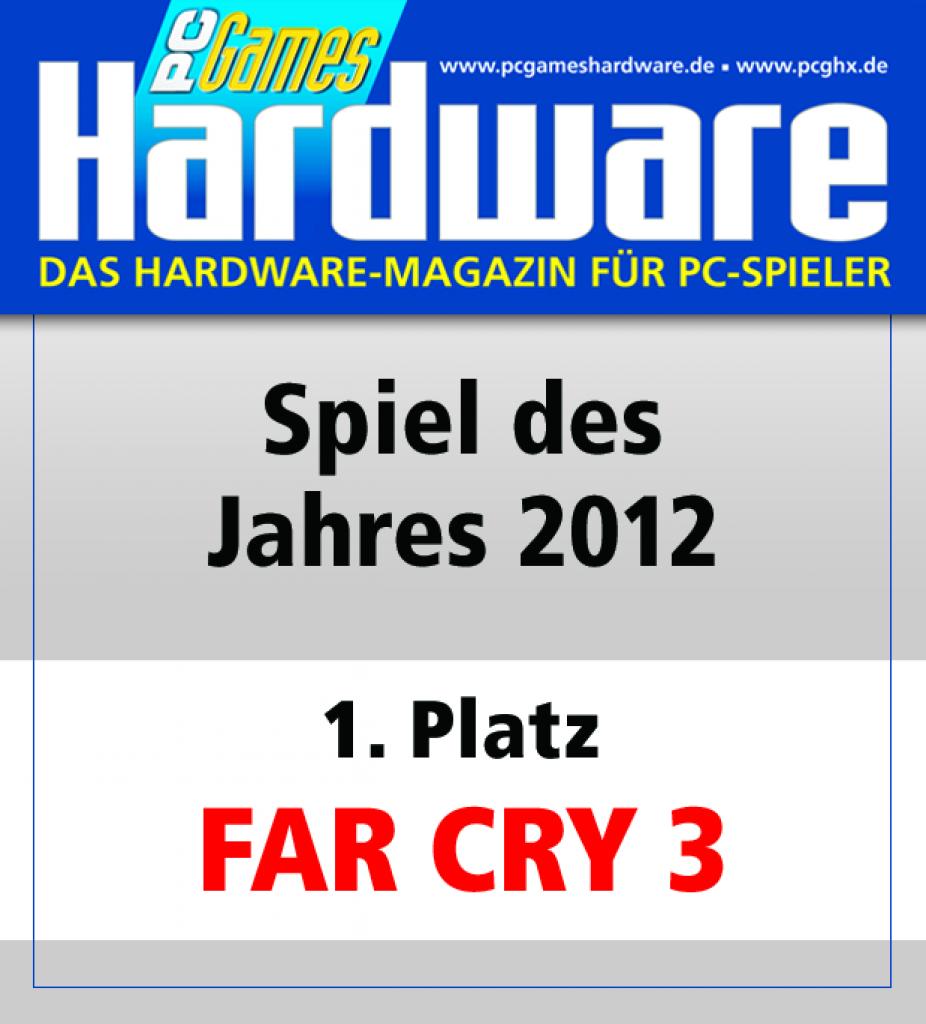 [01/02/2013] Award Spiel des Jahres Platz 1 Far Cry 3