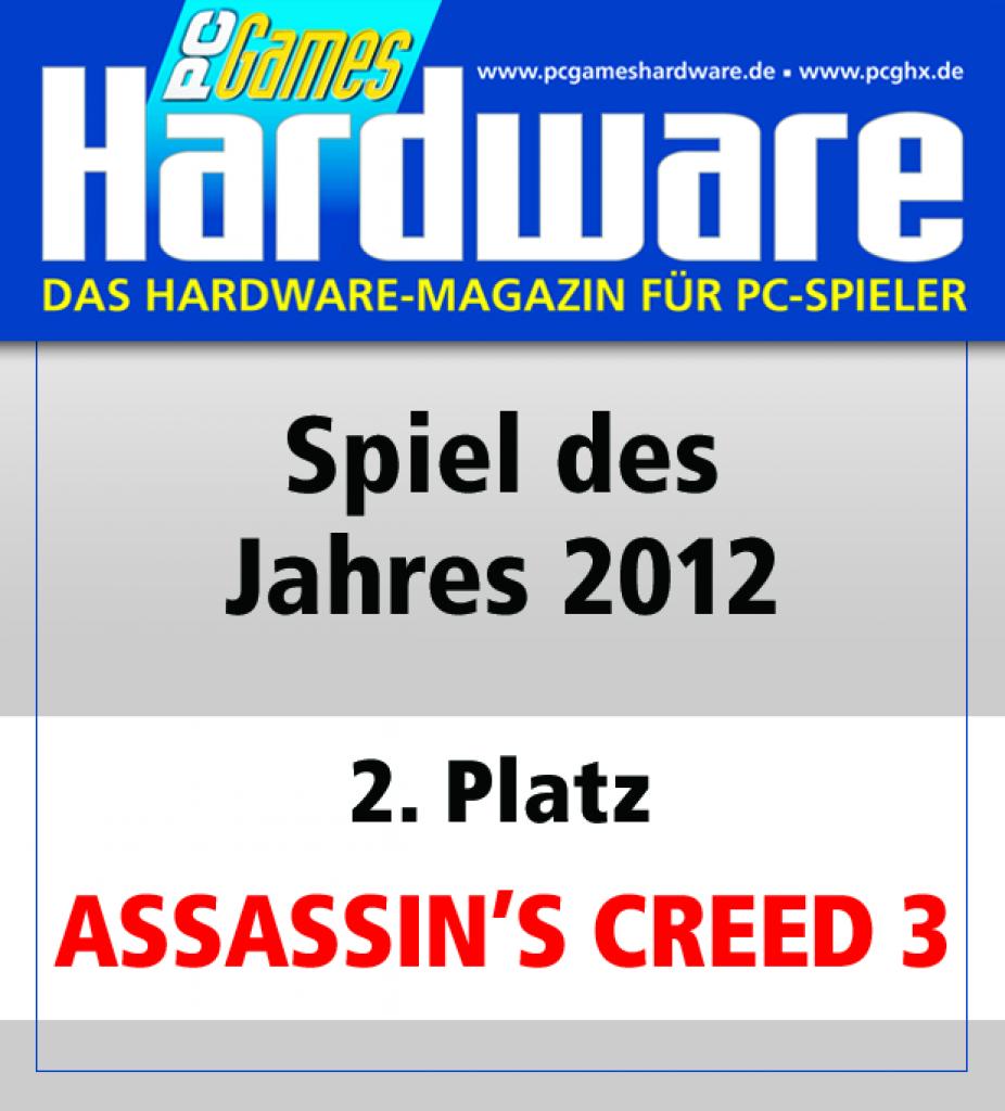 [01/02/2013] Award Spiel des Jahres Platz 2 Assassin s Creed 3