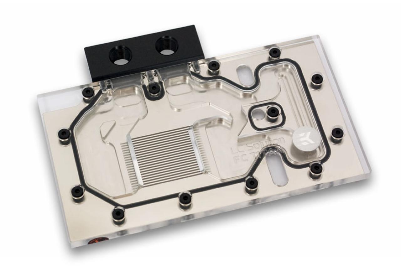 [23/02/2013] GeForce GTX Titan: EK Water Blocks präsentiert finales Design des ersten Wasserkühlers (6)