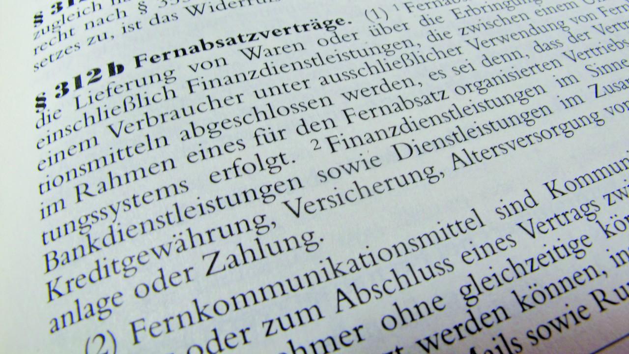 [25/02/2013] Fernabsatzrecht: Was ist Wertersatz und wie verhält es sich beim Versandhandel mit 18er-Spielen?