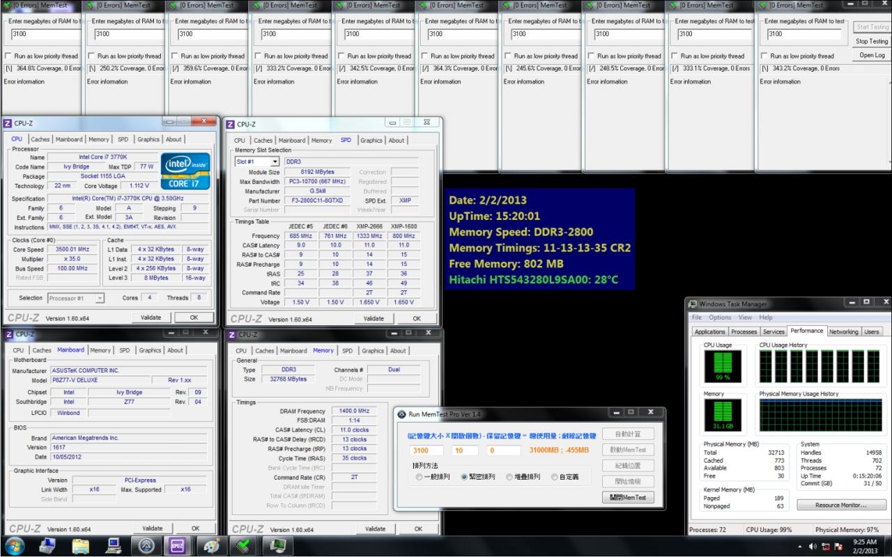 [05/02/2013] G.Skill mit derzeit schnellstem 32-GiB-DDR3-Kit (1)