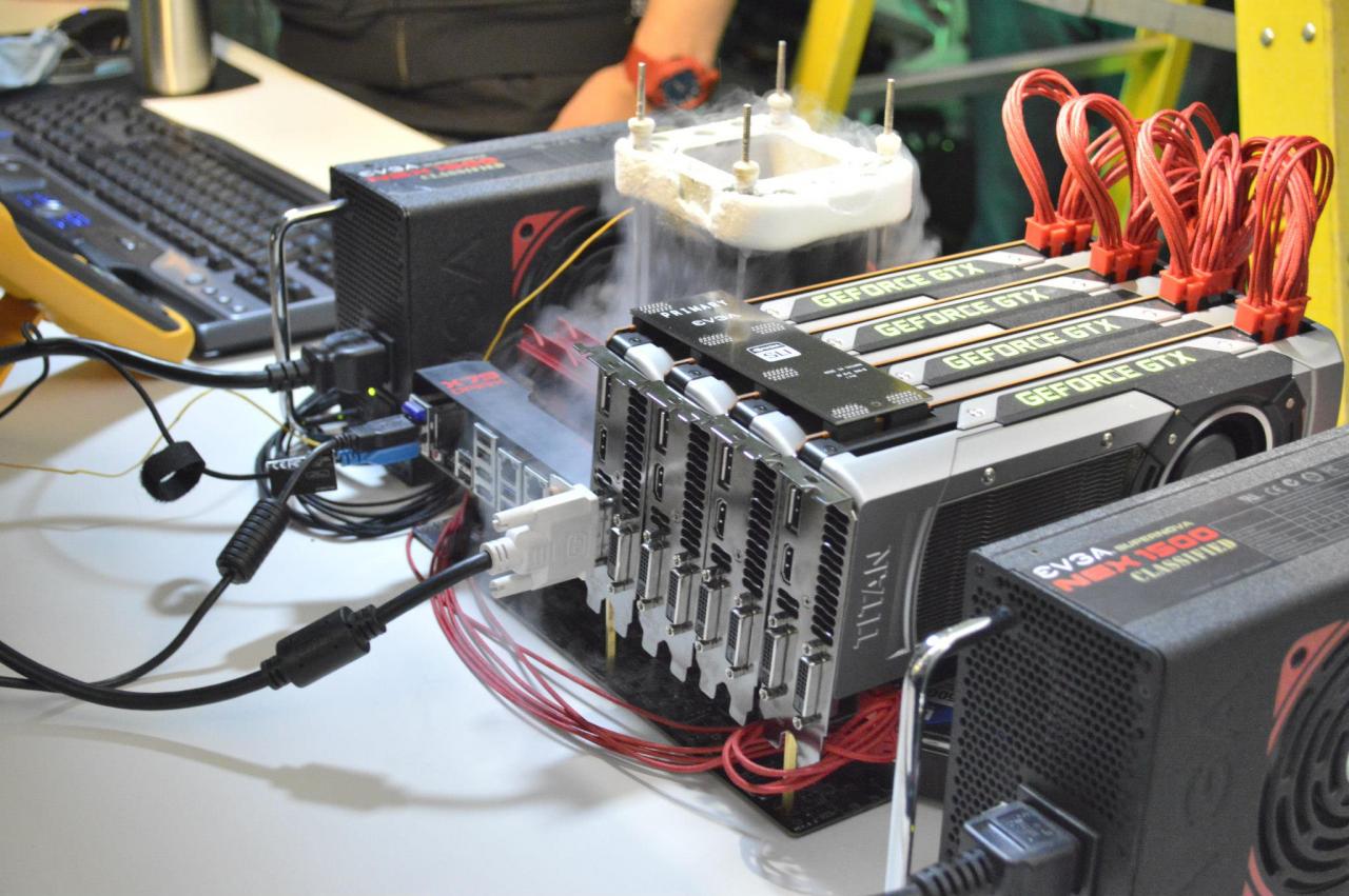 [22/02/2013] Geforce Titan 4-Way-SLI: Rekord-Werte durch LN2-Übertaktung (2)