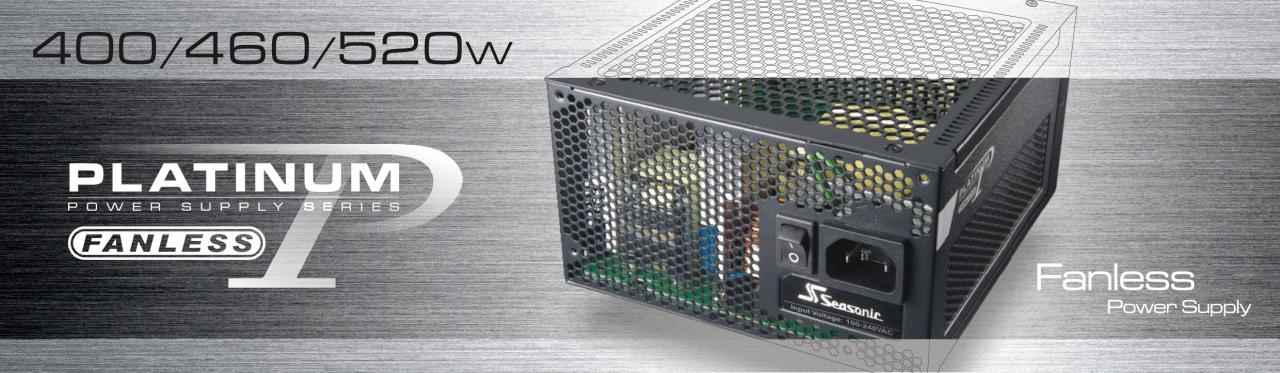 [08/02/2013] Seasonic zeigt drei 80-Plus-Platin-Netzteile mit passiver Kühlung (2)