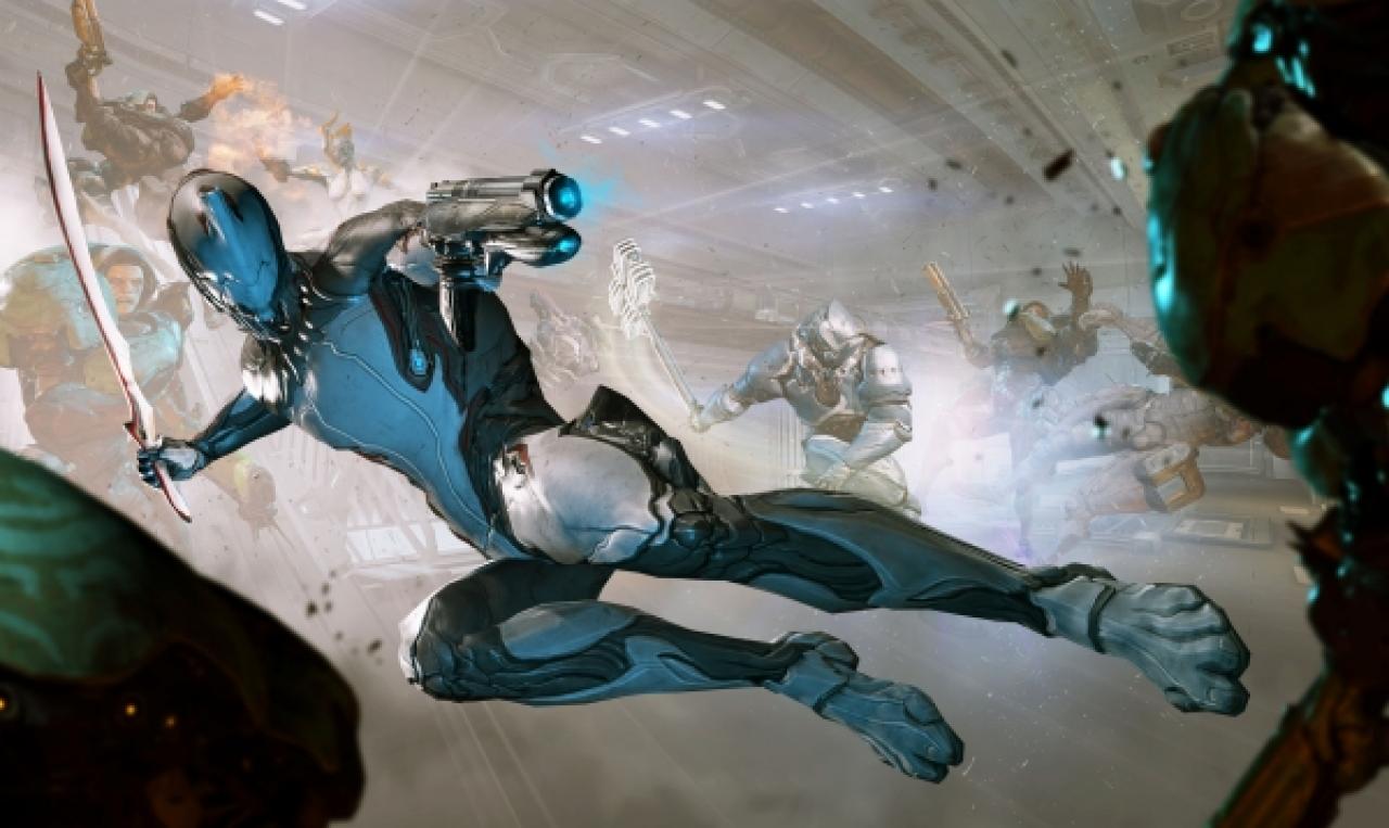 [14/02/2013] Warframe: Als Cyberninja haben Sie zusammen mit Ihren Freunden natürlich zahlreiche Möglichkeiten, um die Gegnerhorden um die Ecke zu bringen. Schusswaffen, Ninjaschwerter oder Spezialattacken werden auf den unzähligen Weltraumstationen eingesetzt. (online: 4)