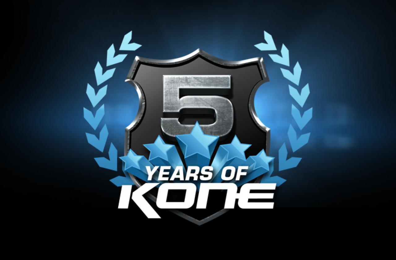 [01/03/2013] Roccat feiert auf der Cebit fünf Jahre Kone und präsentiert erstmalig das mechanische Ryos-Keyboard in Deutschland. (1)