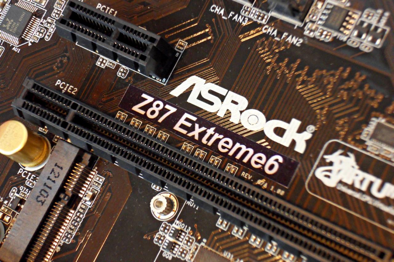 [04/03/2013] Asrock zeigt Haswell-Mainboards mit Z87 (3)
