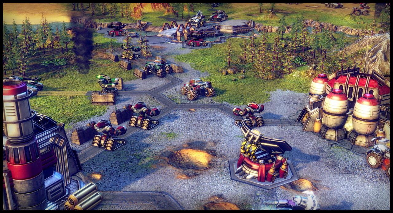 [18/03/2013] Battle World Kronos: Es gibt 40 verschiedene Einheiten und Gebäude im Spiel.