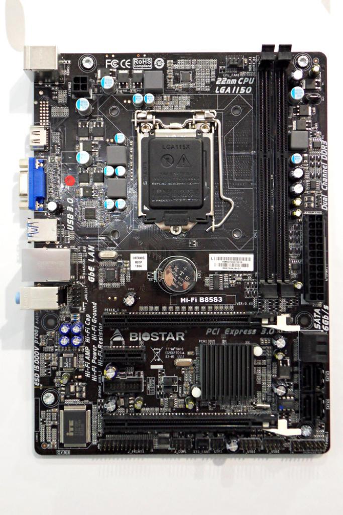 [05/03/2013] Cebit 2013: Auch Biostar zeigt Haswell-Mainboards (2)