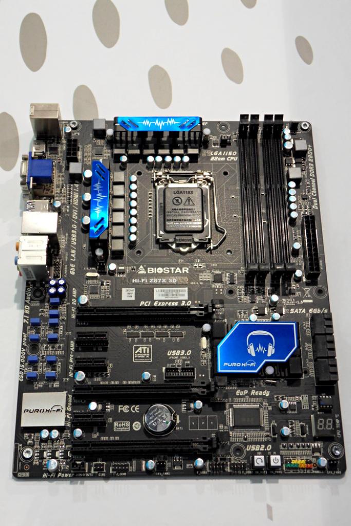 [05/03/2013] Cebit 2013: Auch Biostar zeigt Haswell-Mainboards (4)