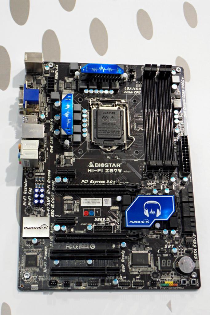 [05/03/2013] Cebit 2013: Auch Biostar zeigt Haswell-Mainboards (8)