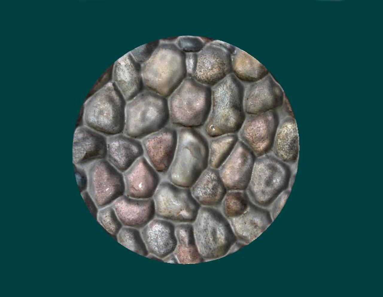 Draufsicht: Bump-Mapping