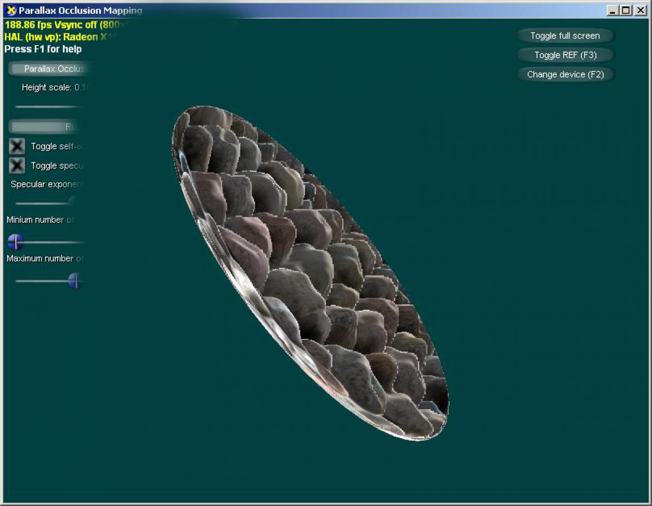 Spitzer Winkel: Parallax-Mapping