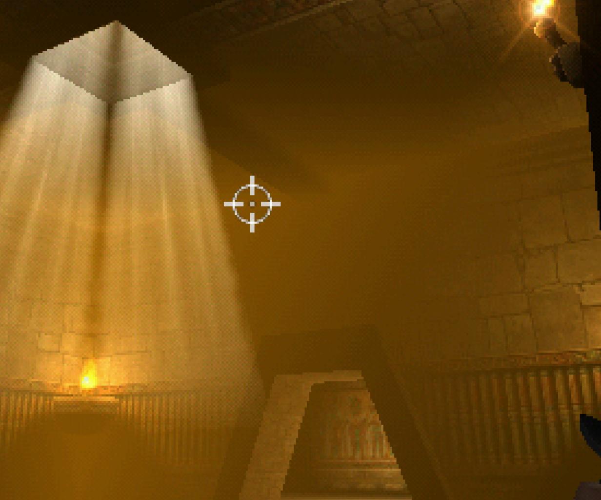 256³ Farben: 32 Bit Rendering: Werden viele Bildschichten übereinandergelegt, entstehen durch die geringe Anzahl möglicher Farbstufen Artefakte wie das unten gezeigte, sogenannte Dithering. (1)