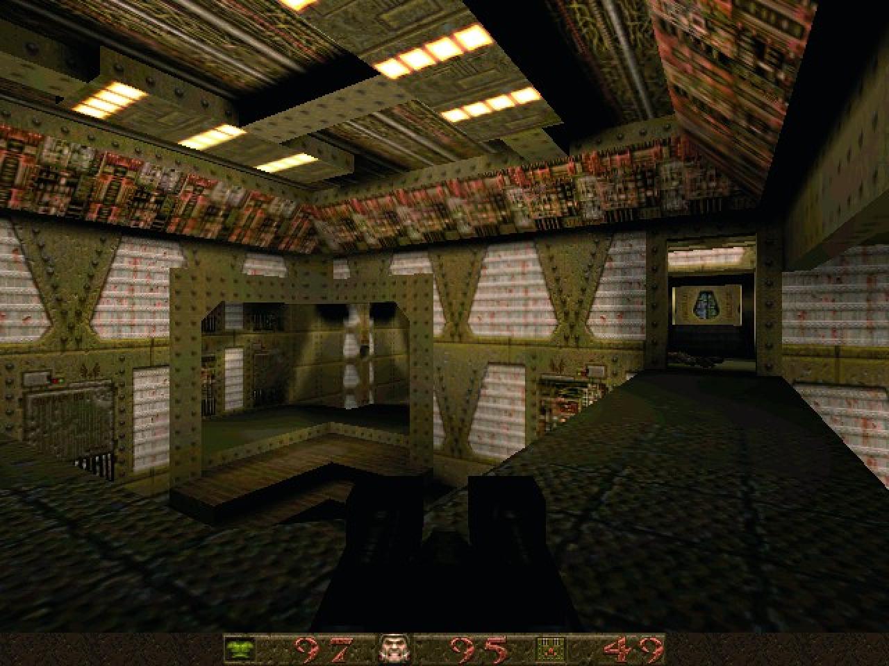 Quake führte starke Pentium-Optimierungen, eine dreidimensionale Spielwelt und erst mit v-, später mit GL-Quake 3D-Beschleunigung im Shooter-Genre ein. (1)