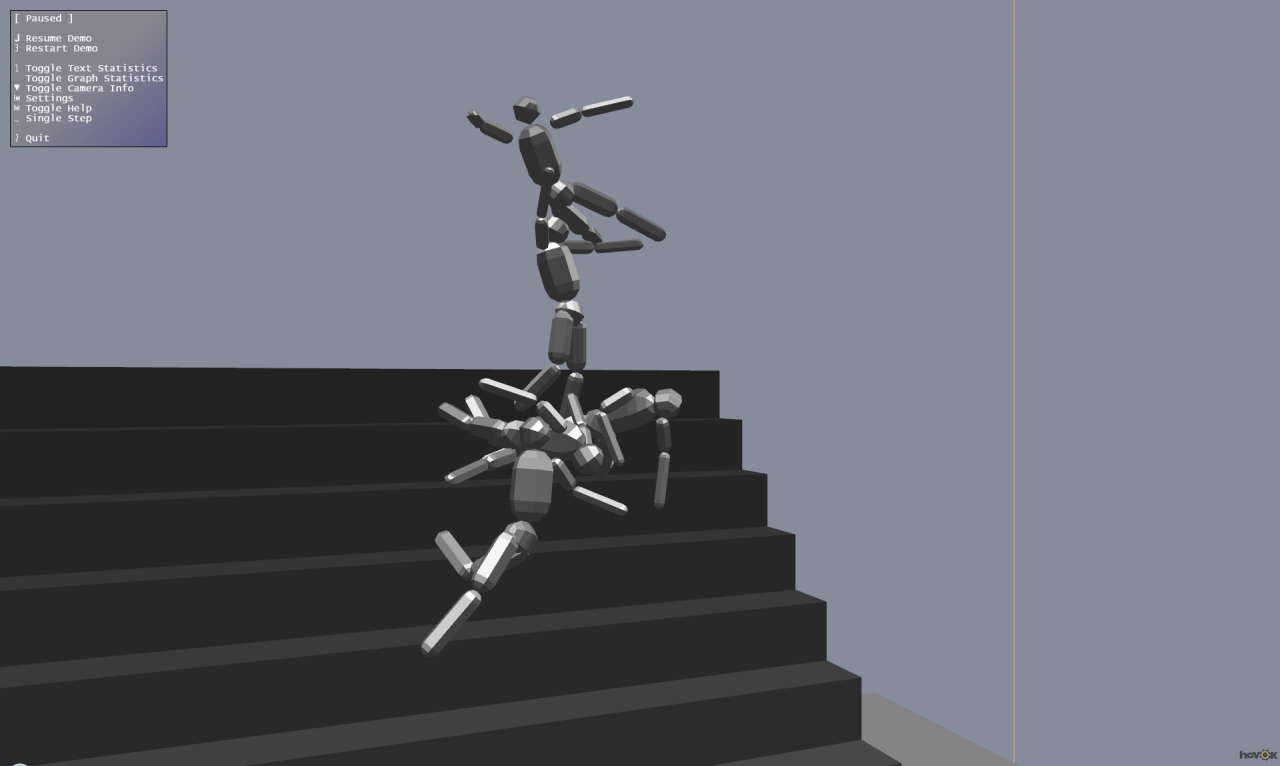 [29/03/2013] Havok Physics Ragdolls