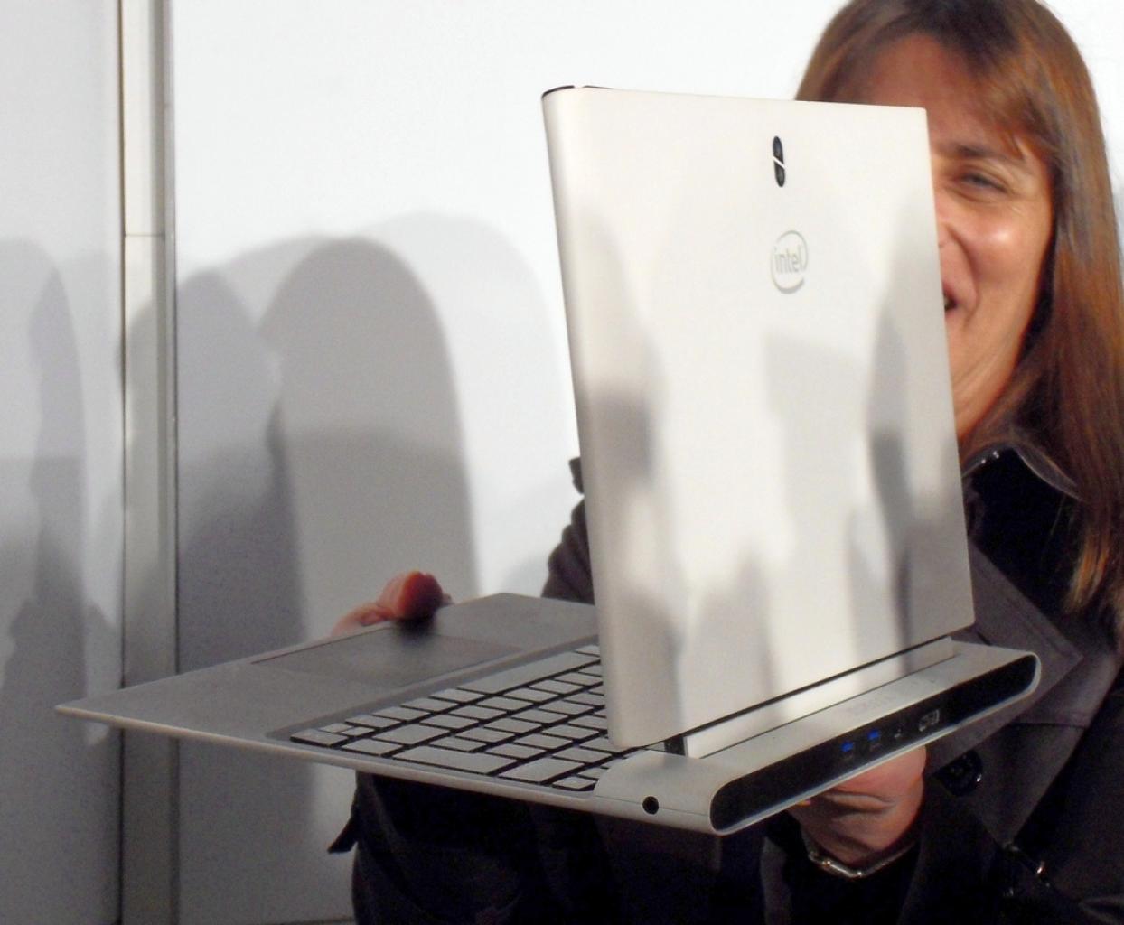 [05/03/2013] Intel zeigt Ultrabook-Prototyp eines Haswell-Convertible 